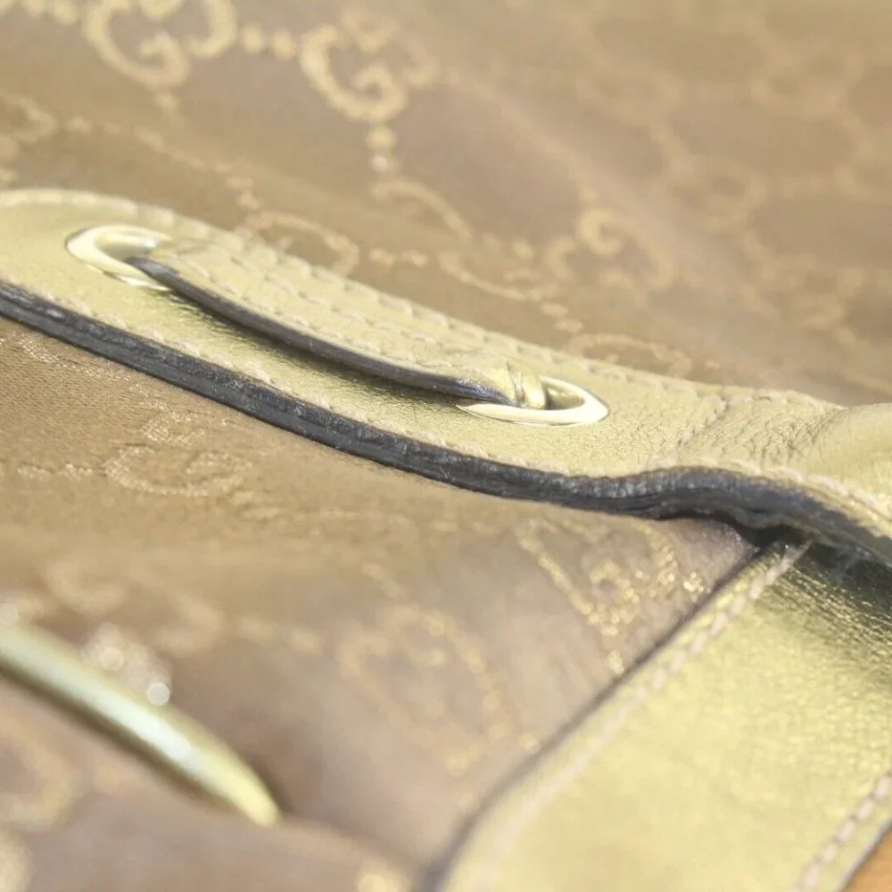 Gucci Rare Metallic Bronze Gold Shoulder Bag 3GK1012K